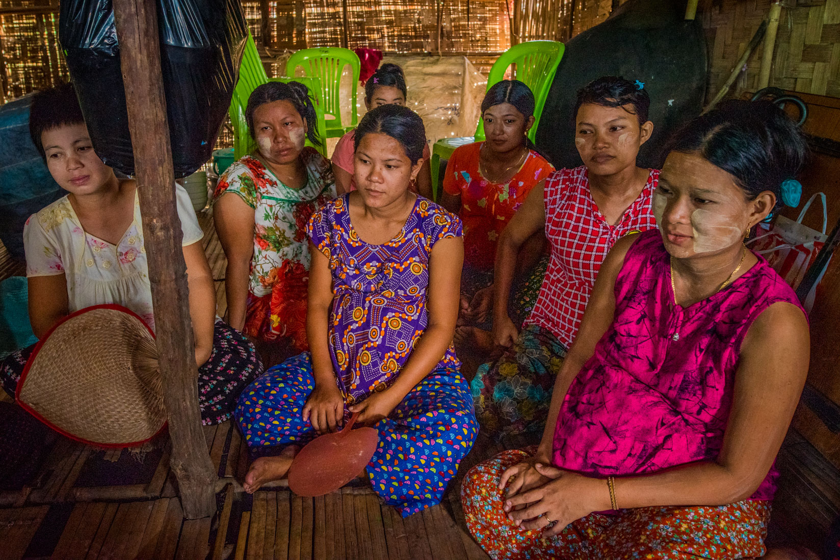 Midwife home visit, Hlaing Thar Yar Township, Yangon