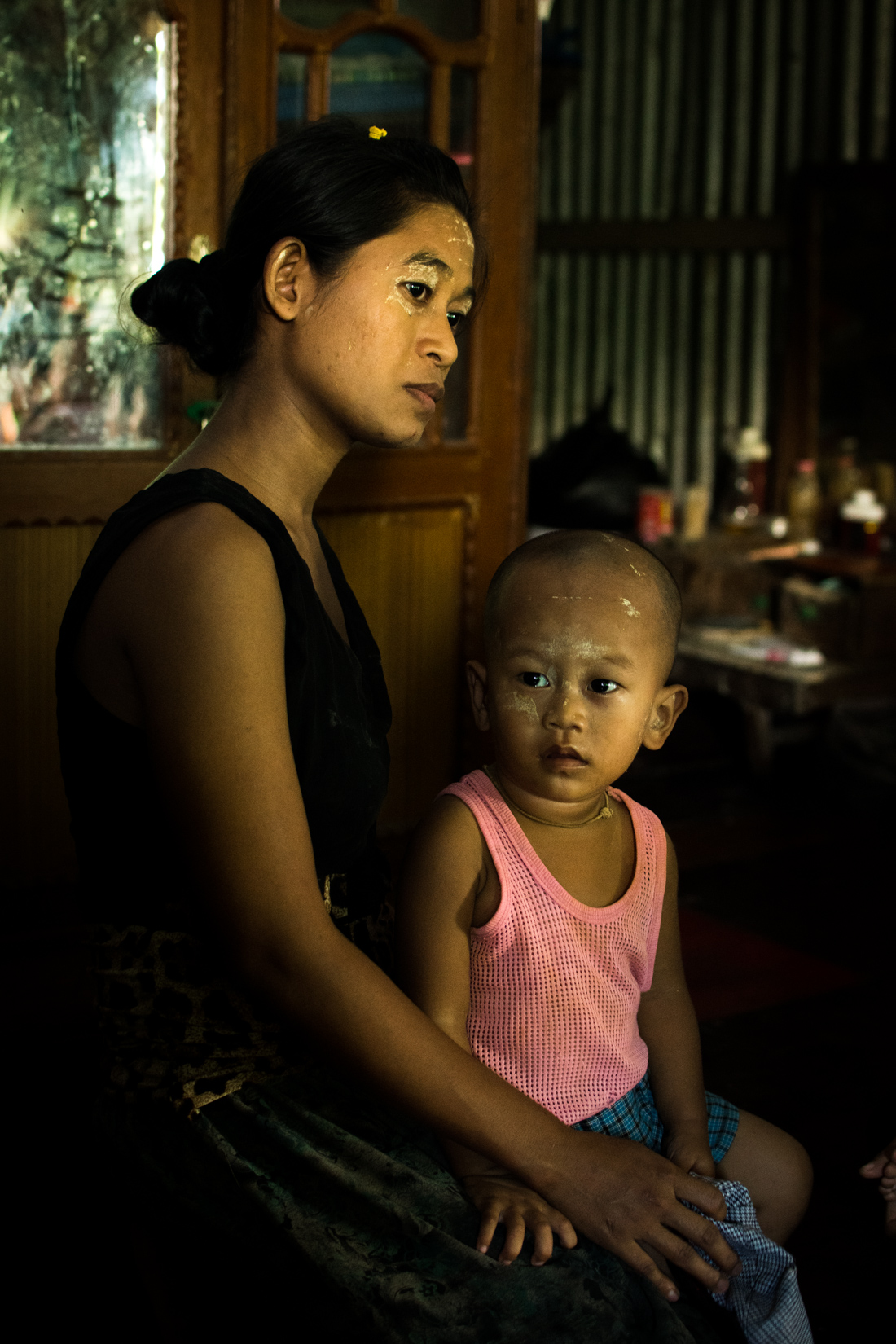 Midwife home visit, Hlaing Thar Yar Township, Yangon