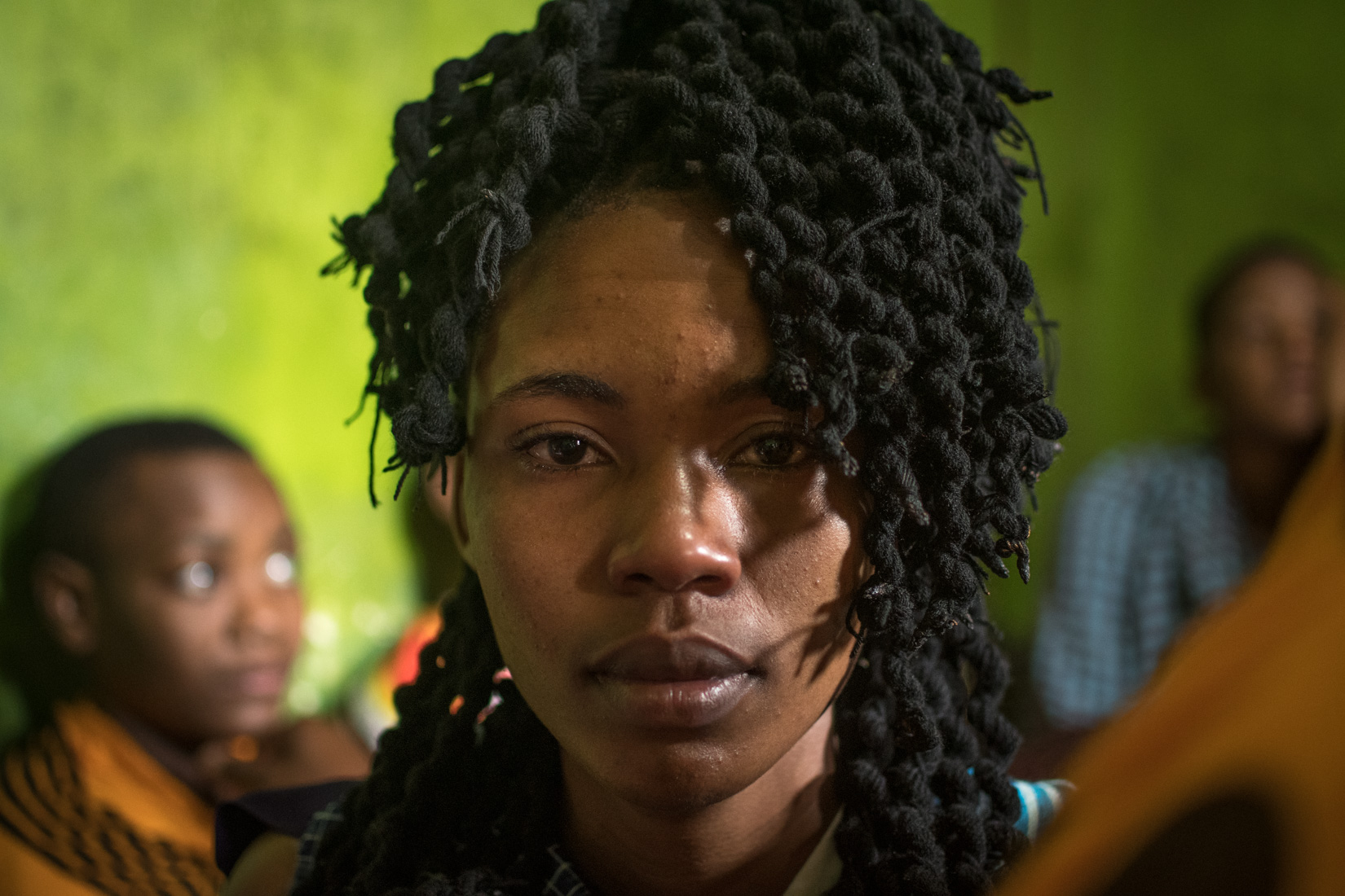 Adolescents at HIMS clinical center